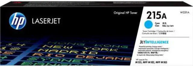 Main image of HP 215A Cyan Original LaserJet Toner Cartridge, ~850 pages, W2311A