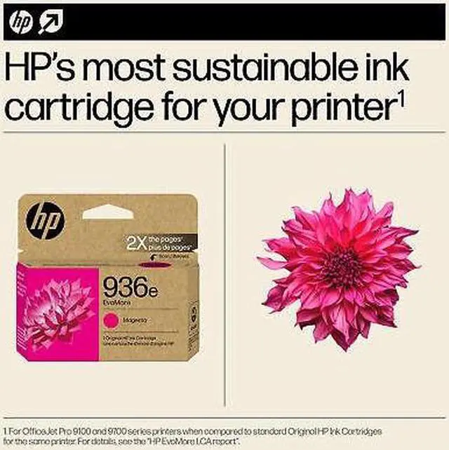Alt view image 4 of 7 - HP 936e EvoMore Magenta Original Ink Cartridge, 1,650 pages, 4S6V4LN