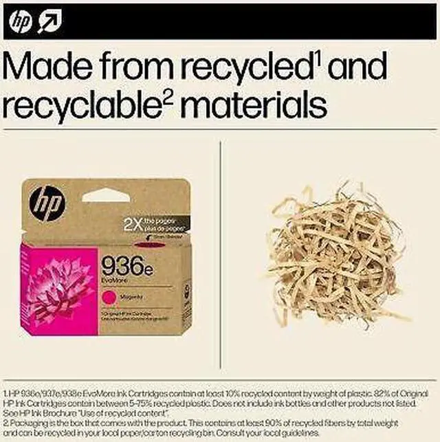 Alt view image 7 of 7 - HP 936e EvoMore Magenta Original Ink Cartridge, 1,650 pages, 4S6V4LN