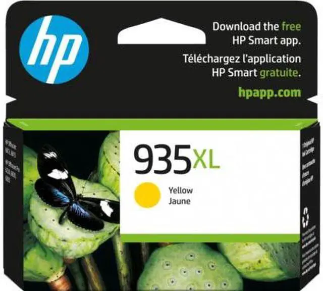 Main image of HP 935XL High Yield Yellow Original Ink Cartridge, ~825 pages, C2P26AN#140 - OEM