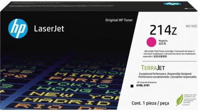Main image of HP 214Z Ultra High Yield Magenta Original LaserJet Toner Cartridge, ~26,000