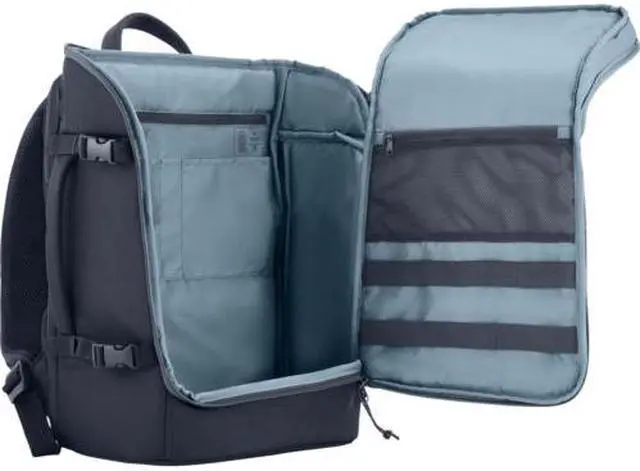 Alt view image 2 of 7 - HP Travel 25 Liter 15.6 Iron Grey Laptop Backpack