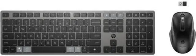 Main image of HP 725 Multi-Device Rechargeable Wireless Keyboard and Mouse Combo