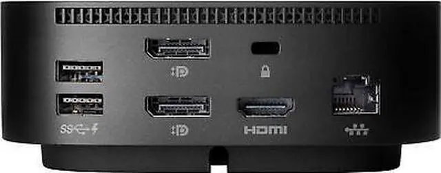 Alt view image 3 of 5 - HP USB-C Essential Dock G5, Docking Station Black - 78L94AA#ABA
