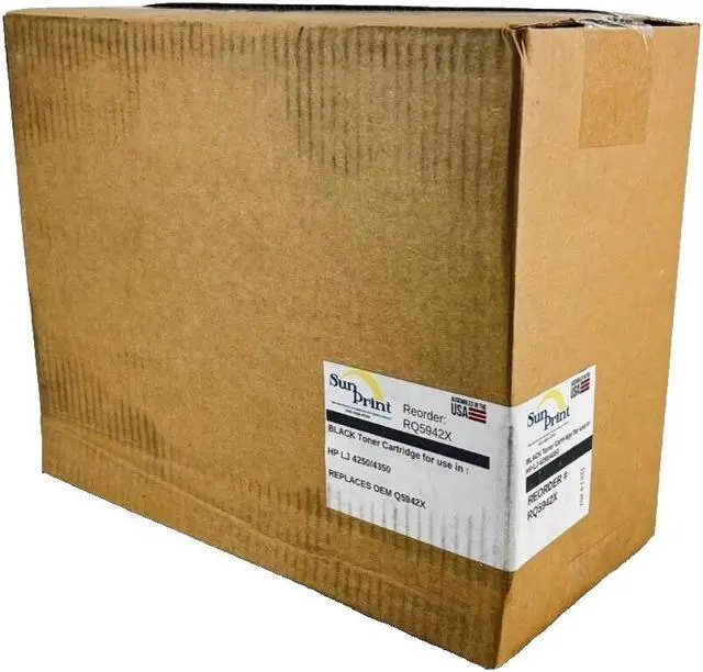 Main image of Generic Replacement 42X High Yield Black Toner Cartridge RQ5942X (BD)