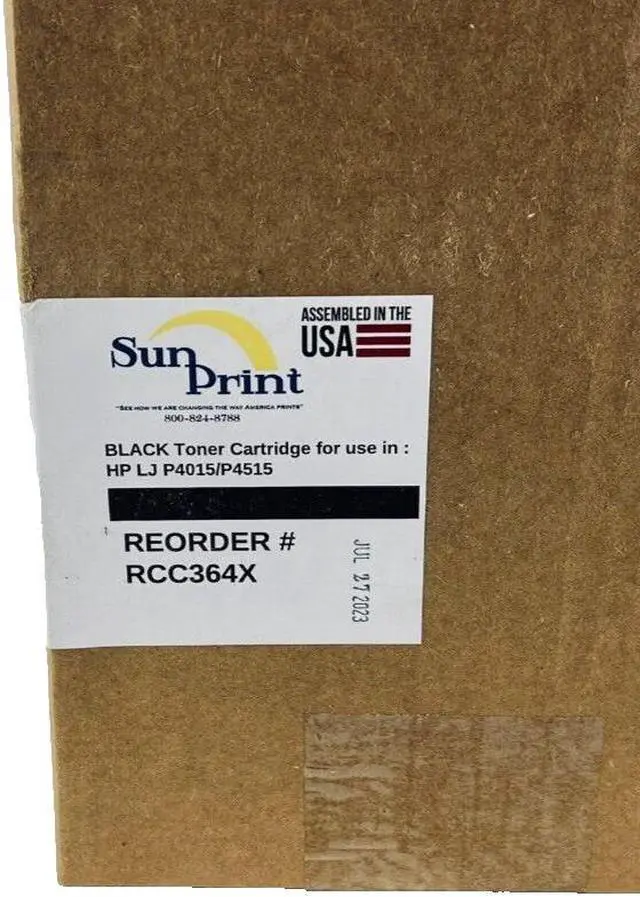 Alt view image 2 of 5 - Generic HP LaserJet 64X High Yield Black Toner Cartridge RCC364X (BD)
