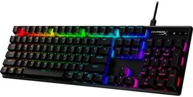 Alt view image 3 of 7 - HyperX Alloy Origins PBT HX Red - Mechanical Gaming Keyboard