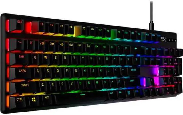 Alt view image 5 of 7 - HyperX Alloy Origins PBT HX Red - Mechanical Gaming Keyboard