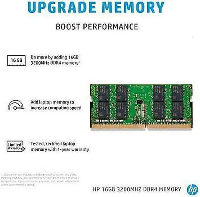 Alt view image 3 of 3 - HP 16 GB 3200MHz DDR4 Memory
