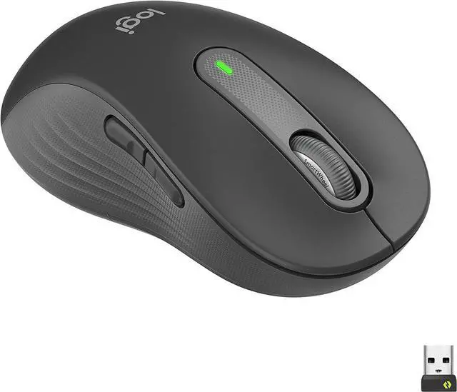 Main image of Logitech Signature M650 L Left Wireless Mouse For Left Hand 910-006234 Graphite