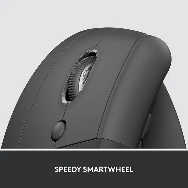 Alt view image 7 of 7 - Logitech Lift for Business Left, Vertical Ergonomic Mouse - Left-Handed Wireless