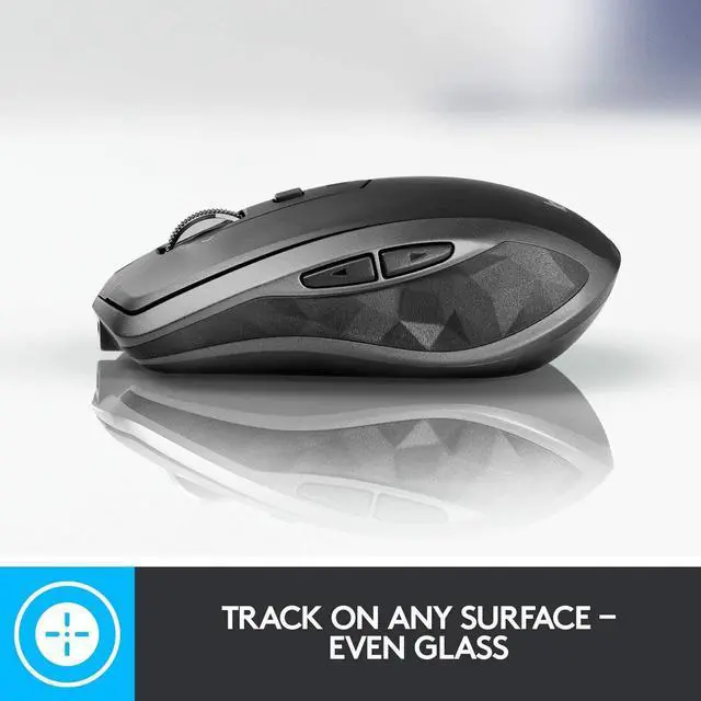 Alt view image 2 of 7 - logitech - MX Anywhere 2S Wireless Laser Mouse - Black 910-005748 NEW