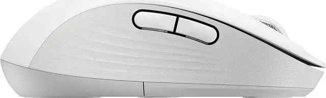 Alt view image 4 of 6 - Logitech Signature M650 L LEFT Full Size Wireless Mouse Off-white 910-006235 NEW