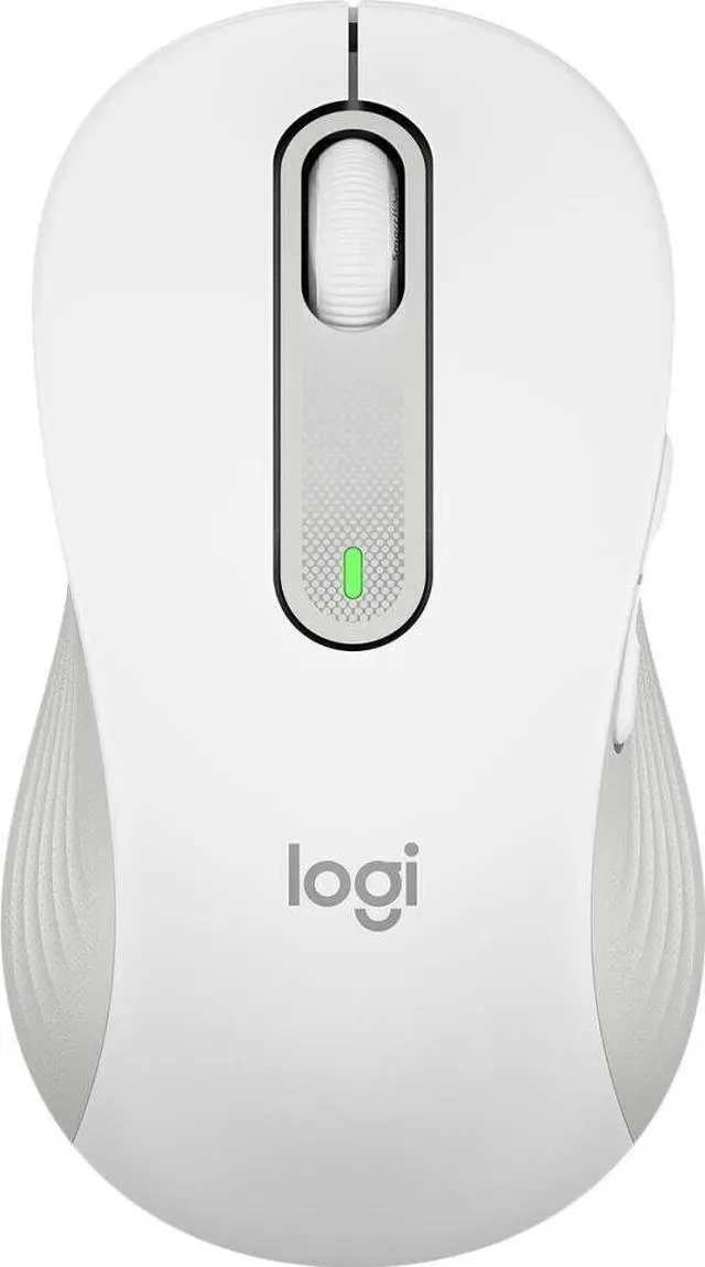 Main image of Logitech Signature M650 L LEFT Full Size Wireless Mouse Off-white 910-006235 NEW
