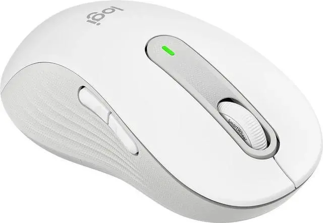 Alt view image 3 of 6 - Logitech Signature M650 L LEFT Full Size Wireless Mouse Off-white 910-006235 NEW