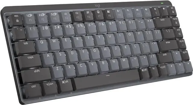 Main image of Logitech MX Mechanical Mini Wireless Illuminated Keyboard Bluetooth Graphite