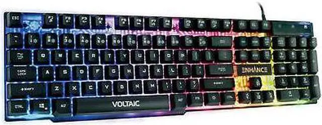 Main image of ENHANCE Voltaic 2 Gaming Keyboard - Mechanical Feeling Keyboard, Anti-Ghosting