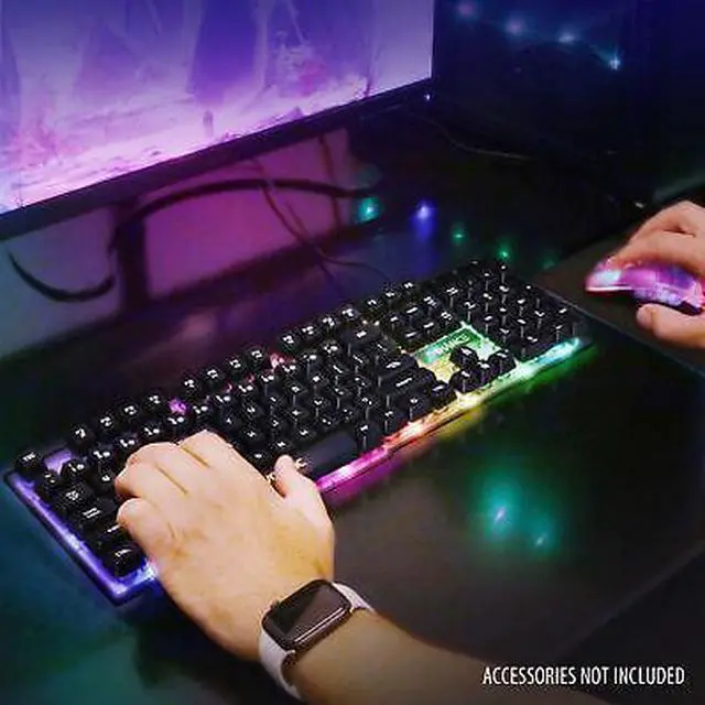 Alt view image 6 of 7 - ENHANCE Voltaic 2 Gaming Keyboard - Mechanical Feeling Keyboard, Anti-Ghosting