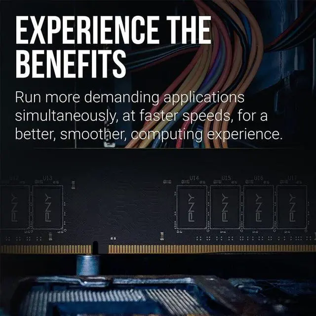 Alt view image 4 of 5 - PNY Performance 8GB DDR4 DRAM 2666MHz MD8GSD42666-TB NEW