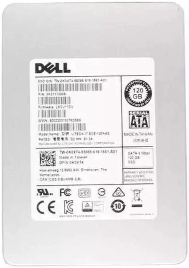 Main image of Dell Solid State Drive 128GB 6Gbps 2.5" SATA SSD - K0XT4