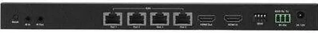 Alt view image 4 of 6 - SIIG 1x4 HDMI Splitter Over Cat6 Extender with Loopout, IR, ARC & RS-232 - OEM
