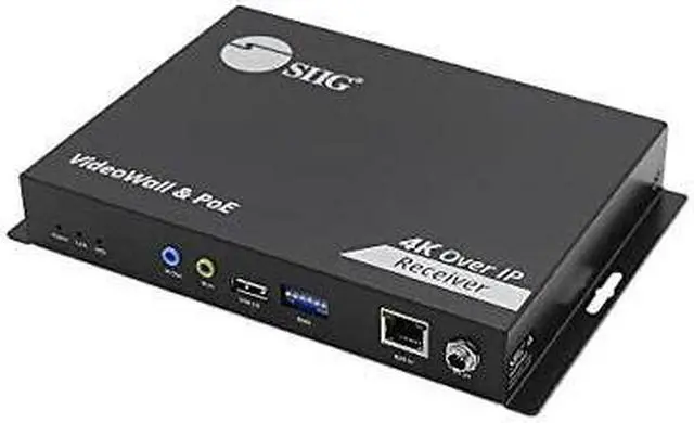 Main image of SIIG 4K 60Hz 18Gbps HDMI over IP Matrix Receiver 396ft TAA Compliant - OEM