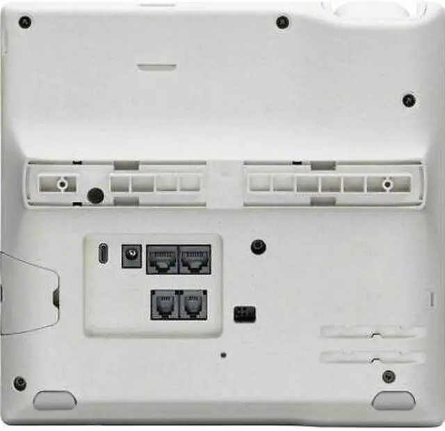 Alt view image 4 of 6 - Poly Edge E500 IP Phone - Corded - Corded - Desktop, Wall Mountable - Black - OEM