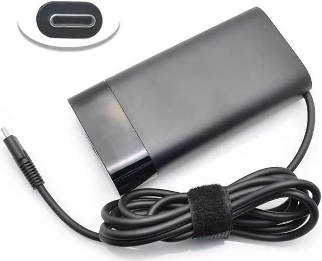 Alt view image 6 of 7 - HP 20V 4.5A 90W USB Type-C Adapter for Spectre & EliteBook Models 904144-850