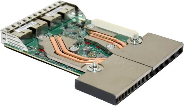 Alt view image 4 of 7 - Dell QLogic QL41164 Quad-Port 10GbE RJ-45 Ethernet Network Daughter Card X1TD1