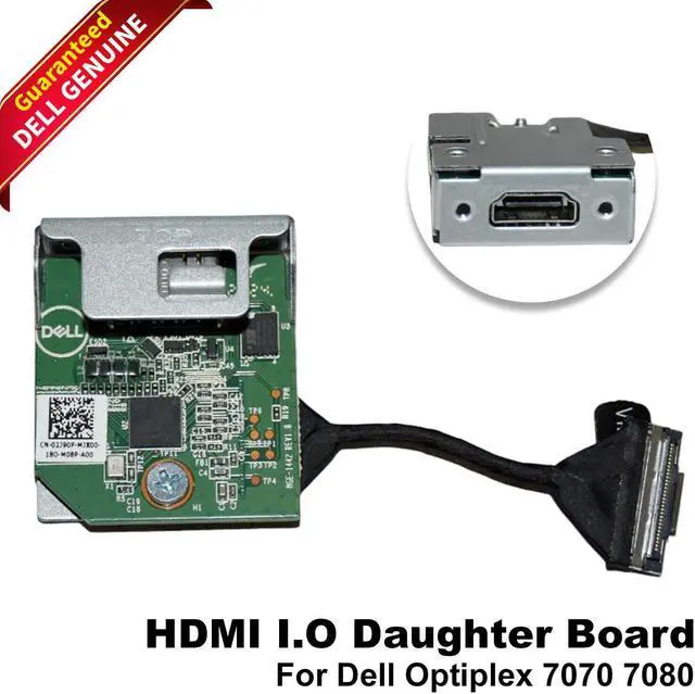 Main image of Dell Optiplex 7070 7080 7090 7000 SFF HDMI I/O Daughter Board R07CP 2J90P 1KNYY - OEM