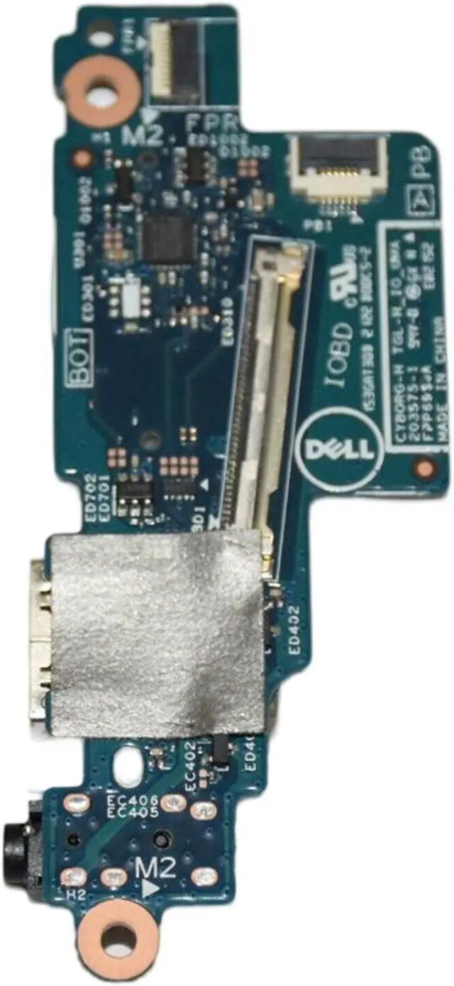 Alt view image 4 of 6 - Dell OEM Inspiron 16 7610 USB Audio Port SD Card Reader IO Circuit Board 481H8