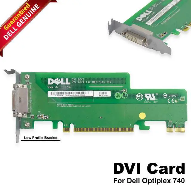 Main image of Dell OptiPlex 740 Graphics Card - 256MB DDR2 PCIe DVI VGA ATI DirectX 9 JK171