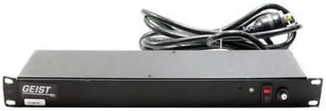 Alt view image 3 of 6 - Geist E76064 Power Tap 10-Outlet 20A 125VAC Surge Protector Unit BR100-1020TL