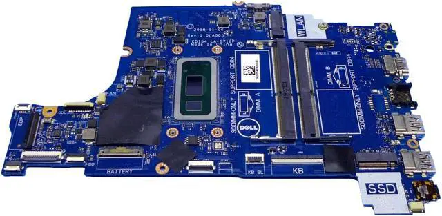 Alt view image 2 of 5 - Dell Inspiron 3580/3780 Motherboard 5405U 2.3GHz Intel Graphics UMA DDR4 C75M5