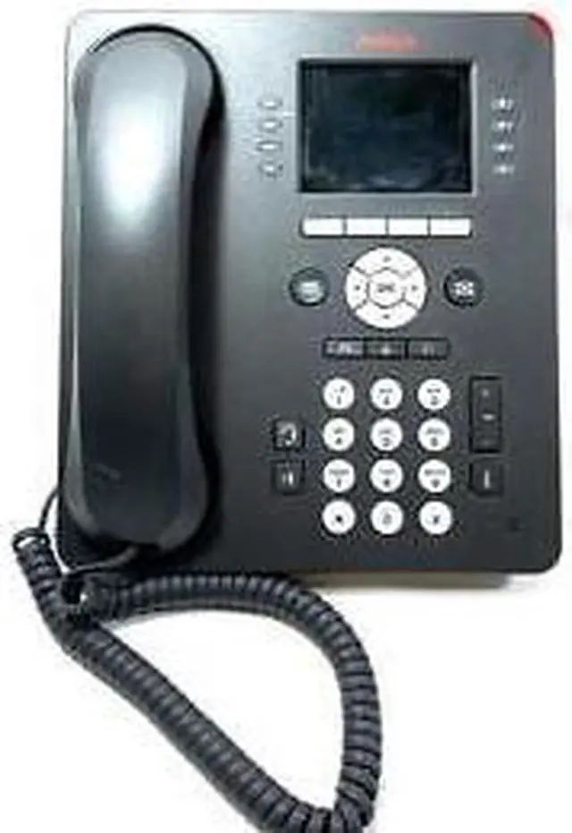 Alt view image 3 of 6 - Avaya 9611G Gigabit IP Telephone Text 700480593 VoIP Phone Color LCD