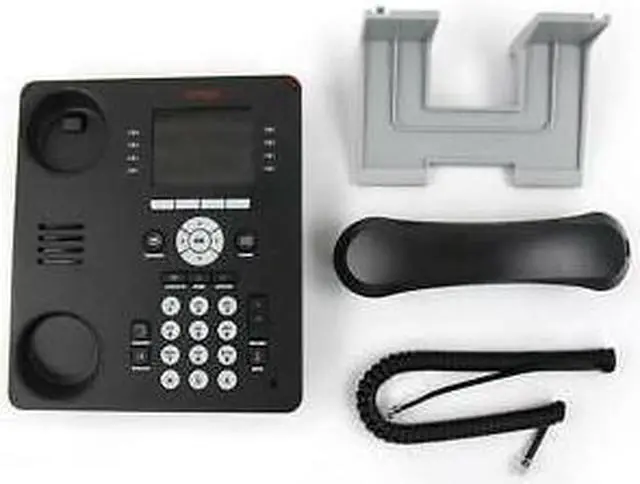 Alt view image 6 of 6 - Avaya 9611G Gigabit IP Telephone Text 700480593 VoIP Phone Color LCD
