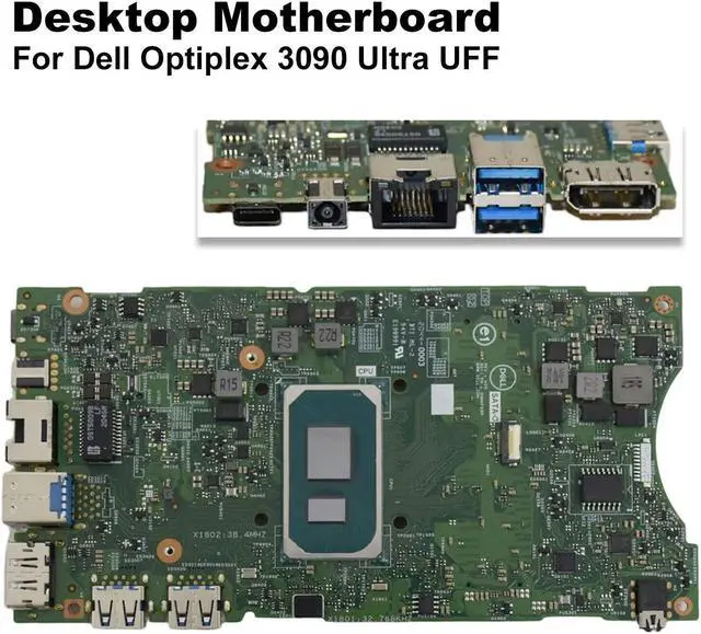 Alt view image 2 of 7 - Genuine Dell OptiPlex 3090 Motherboard Intel i3-1115G4 3GHz DDR4 USFF - 18TXV
