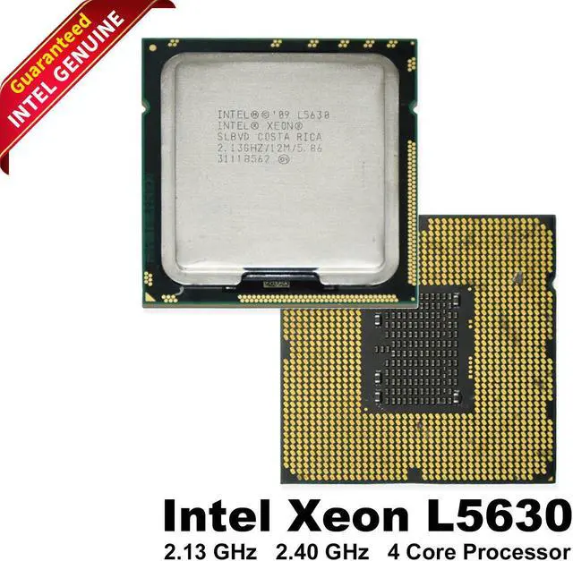 Main image of Intel Xeon L5630 2.13GHz Quad-Core CPU SLBVD - 4 Cores, 12MB Cache!