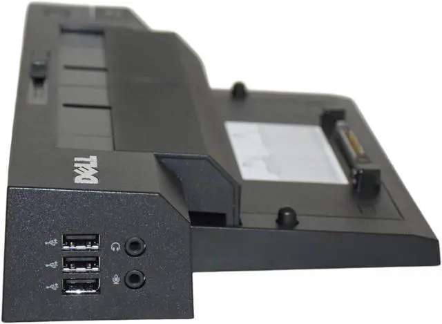 Alt view image 5 of 7 - Dell E-Port Plus II Docking Station USB 3.0 Port Replicator 35RXK PR02X