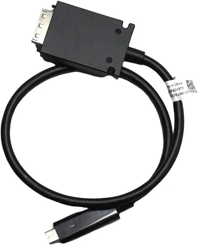 Alt view image 4 of 6 - Dell Thunderbolt 3 USB-C Cable for TB15 TB16 Dock K16A K17A 3V37X 5T73G