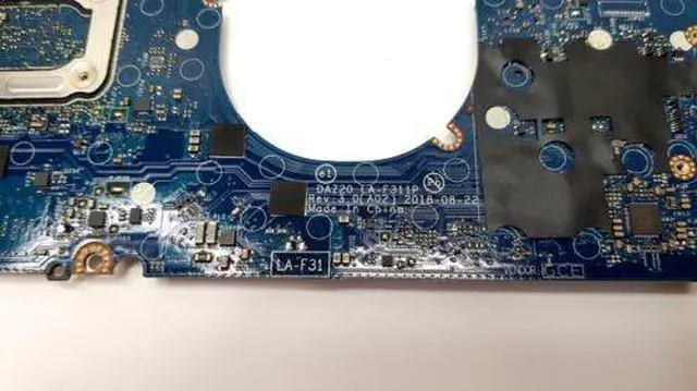 Alt view image 2 of 4 - Dell Latitude 7290 7390 Laptop Motherboard i7 8650U 1.9GHz T46Y8 0T46Y8 LA-F311P