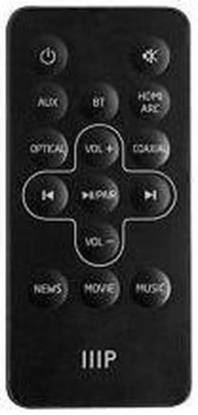 Alt view image 5 of 5 - Monoprice SB-200 Premium Slim Soundbar - Black With HDMI ARC, Bluetooth, Optical