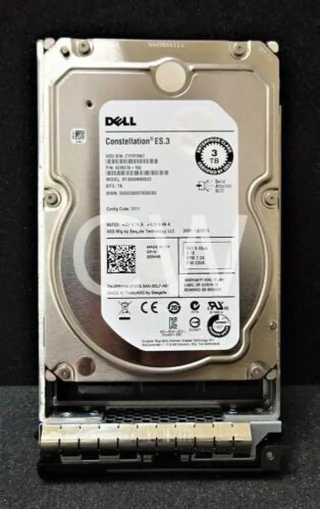 Main image of (NOT FOR HOME PC!) 55H49 ST3000NM0023 Dell CONSTELLATION 3TB 7200RPM 6Gb 3.5" SAS R310 R320 T420
