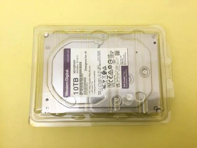 Main image of WD Purple Pro 10TB 7.2K SATA 6Gb/s 3.5" Surveillance HDD WD102PURP New
