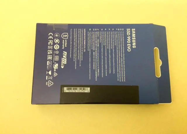 Alt view image 2 of 3 - Samsung 990 EVO 2TB NVMe PCIe M.2 2280 Internal SSD MZ-V9E2T0B/AM Sealed
