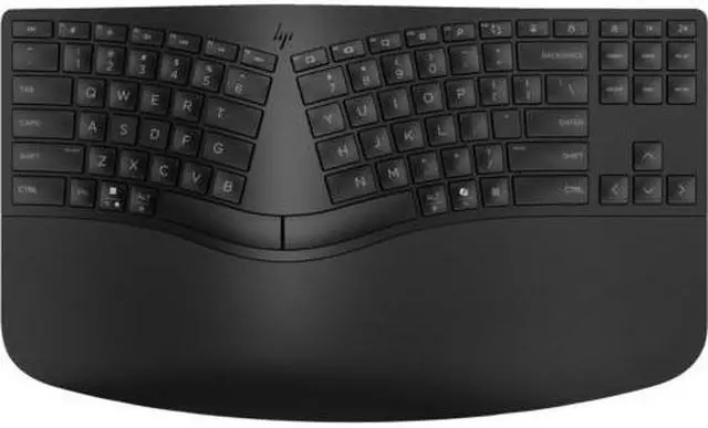 Alt view image 6 of 7 - HP 960 Ergonomic Wireless Keyboard