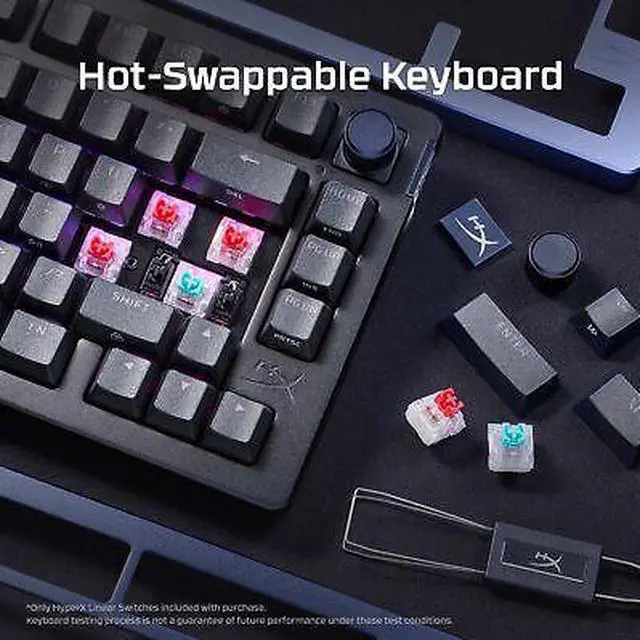 Alt view image 7 of 7 - HyperX Alloy Rise 75 - Gaming Keyboards