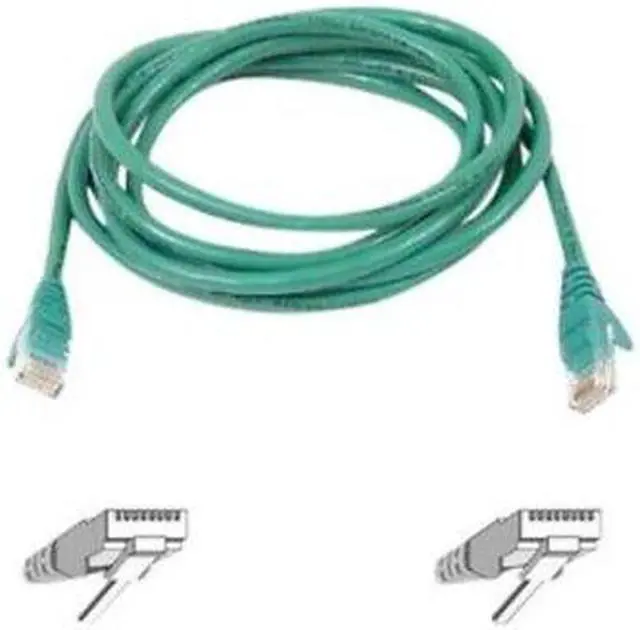 Main image of Belkin International Inc A3L980-25-Grn-S 25Ft Cat6 Snagless Patch Cable Utp