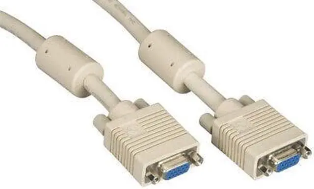 Main image of BLACK BOX EVNPS06-0003-MM Vga Video Cable Ferrite Core Male/Male Beige 3-Ft. - OEM