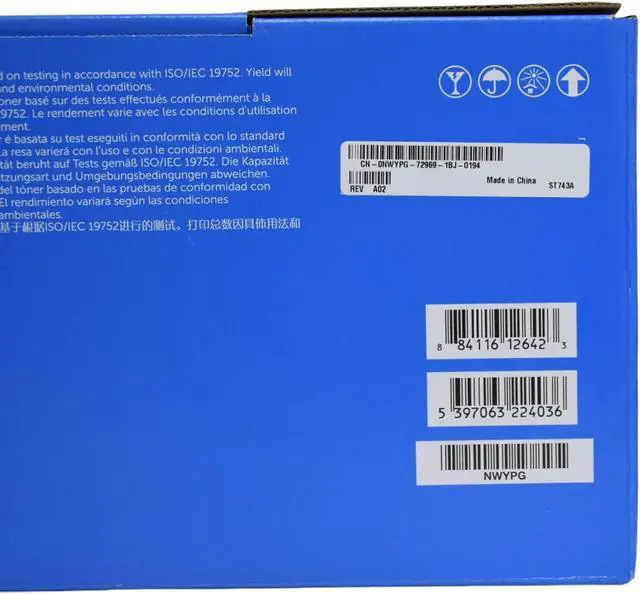 Alt view image 5 of 7 - Genuine Dell B2375dnf B2375dfw Black Toner Cartridge Mono Laser Printers NWYPG